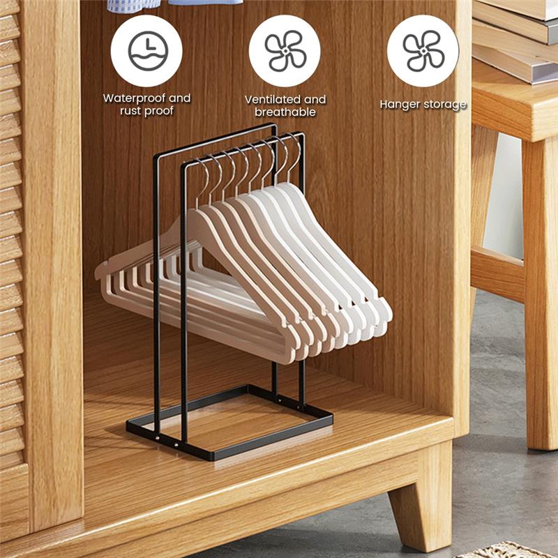 A20F-Metal Storage Rack Japanese Style Simple Detachable Hanger Storage Rack Hanger Storage Rack