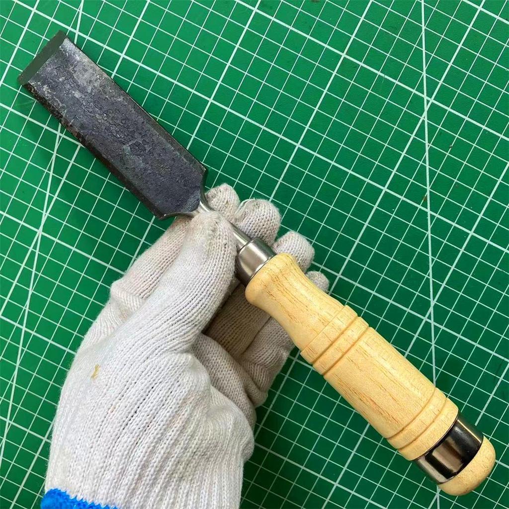 Beech Handle High Carbon Steel Woodworking Chisel Set - Flat & Semicircular