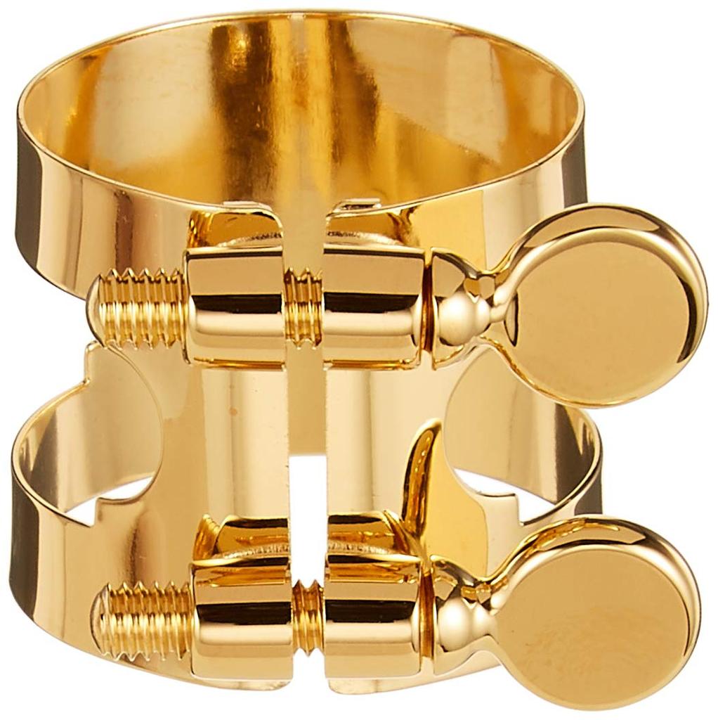 Bonard Alto Saxophone Ligature, Right-Tight, Gold-Plated Finish (2254G)