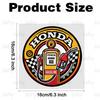 pgnkd1 FOR HONDA Car Fuel Tank Cap Warning Sticker Waterproof Vinyl Fuel Cap Decal
