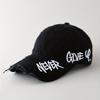 1pc a Distressed American-Style Baseball Cap Featuring Side Embroidery And a Curved Brim a Versatile Duckbill Hat for Streetwear