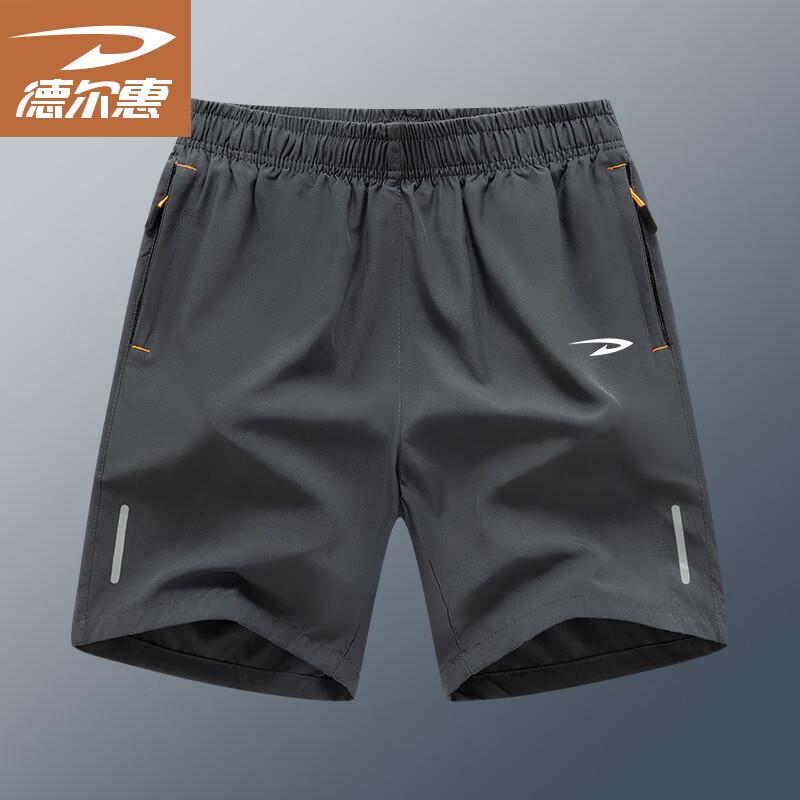 

Deerhui Men s Summer Loose Quick-Dry Casual Shorts L
