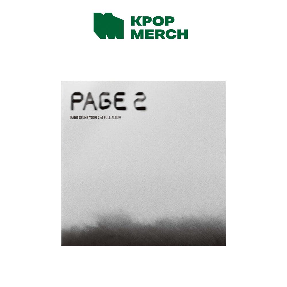 [Pre-order] KANG SEUNG YOON - PAGE 2 (BEHIND ver.)