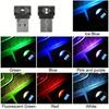 Mini USB LED Interior Car Atmosphere Lamp – RGB Emergency & Decorative Night Light, Plug-and-Play for Auto Ambiance