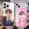 Song Kang Koreanischer Schauspieler Handyhülle Für iPhone 16,15,14,13,12,11 Pro,Max,Plus,X,XS,XR,SE,Mini Transparent Silikon Weich
