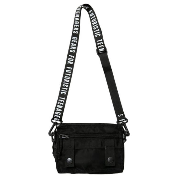 New HUMAN MADE Shoulder Bags Black HM23GD005