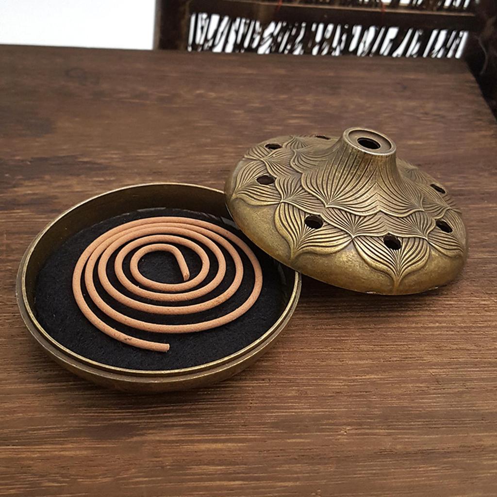Incense Burner Cone Incense Burner Home Decor Aesthetic Zen Decor Aromatherapy Ornament for Living Room Bedroom Girls Yoga