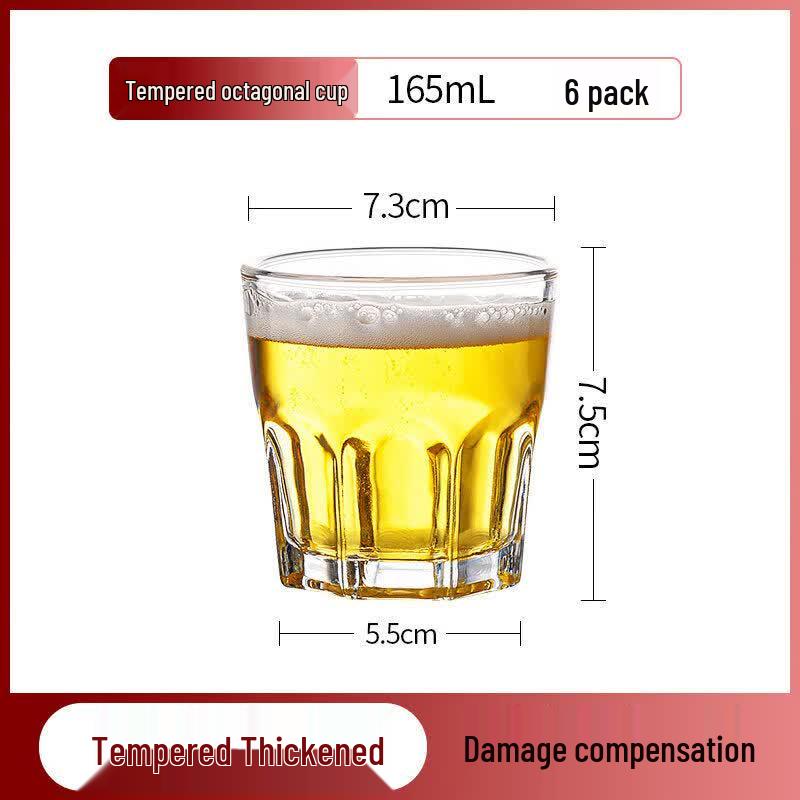 Qiwei Tempered Glass Drinking Cup