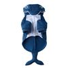 Polyester Shark Design Cross-border New Christmas Halloween Transformation Costume for Small Medium-Sized Dogs All Seasons