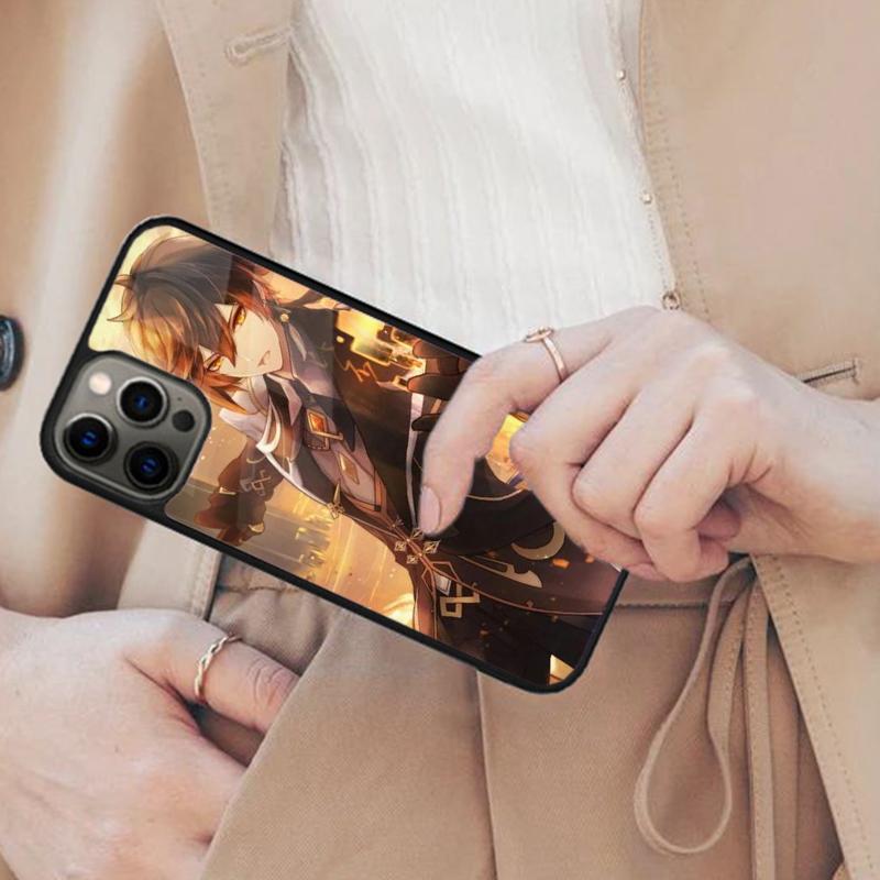 

Genshin Impact Zhong Li Magnetic Phone Case For APPLE iPhone 17 Air 16 14 13 12 Pro Max 15 Plus Charge With MagSafe Cover iPhone 14