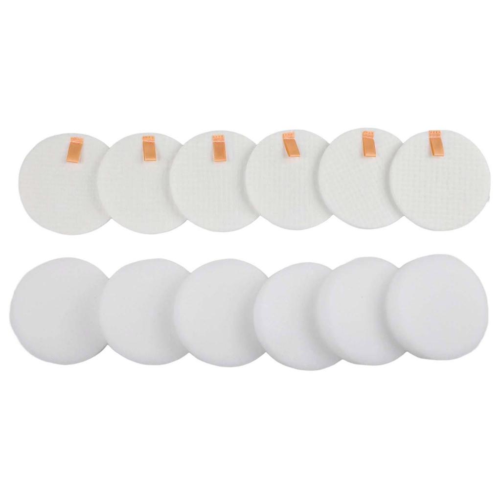 6/10 Sets Foam Felt Filter Kit Cordless Vacuum Cleaner Foam Felt Filter Kit Replacement For LVAC-200