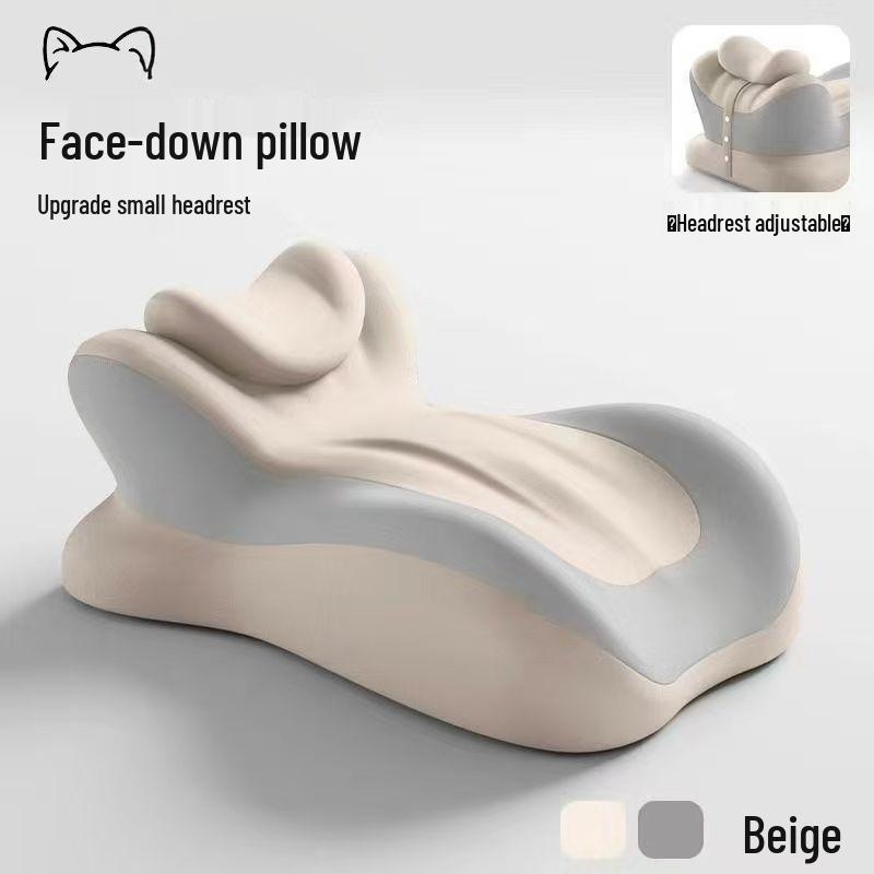 Multifunktionale Bauchschlaf-Kissen für Seiten- und Bauchschläfer - Ideal zum Spielen, Lesen und für Komfort am Bett