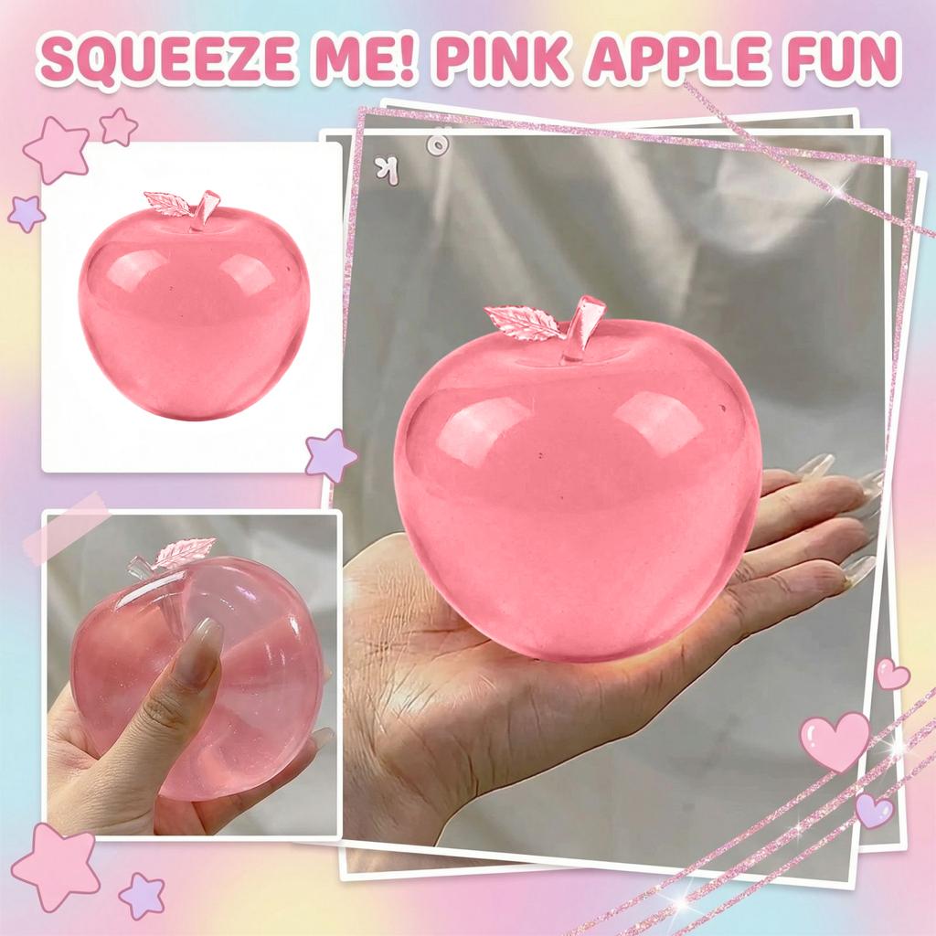 Fruit Shaped Moldable Sensory Toy, Maltose Filled Slow Recovery Stress Relief Plaything