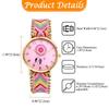 Cute Bohemian Braided Watch for Women: Dreamcatcher Design, Waterproof Analog Display, Quartz Watch, Fashion Watch for Women - Perfect Gift for