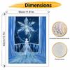 Disney Oil Painting DIY Digital Painting HandPainted Snowflake Princess Wall Art for the Living Room or Entryway.