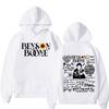 Benson Boone American Heart Tour Autumn Edition Warm Men's and Women's Fashion Hoodie Oversized Retro Hoodie