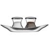 WMF Salt & Pepper Wagenfeld with Stainless Steel Tray (W0660079990)