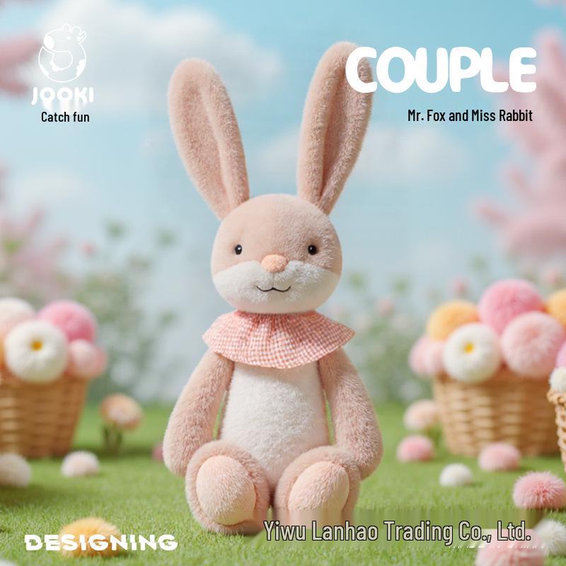 

Веселая плюшевая игрушка Лиса и Кролик - Милый подарок для девочек Standard Packaging