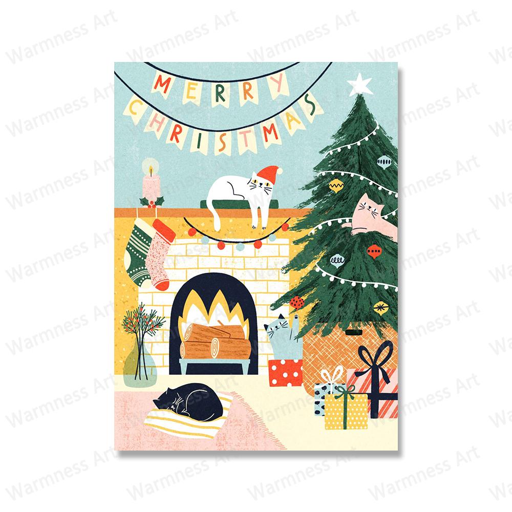 

Black Lives Matter Quote Posters Art Christmas Cats Print Canvas Painting Woman Feminist Pictures for Home Room Bar Wall Decor No Frame 21*30cm No Frame