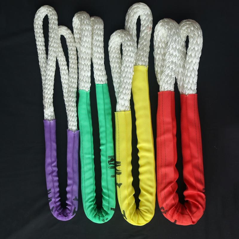 Chenghua Juli Double Loop Nylon Braided Sling: 1T, 2T, 3T Capacity Round Ring Type