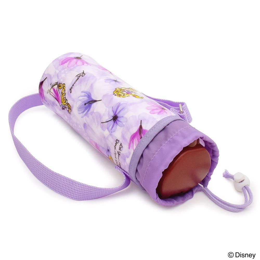 COLORFUL CANDY STYLE Disney Water Bottle Holder for Shoulder Strap Girls, Included, Insulated/Rapunzel/FASHONABLE PRINCESS/Rapunzel/N3770900