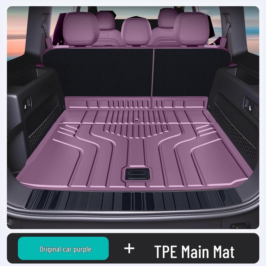 Chery ICAR V27 Trunk Mat: TPE Interior Tail Box Mat for 2026 Model