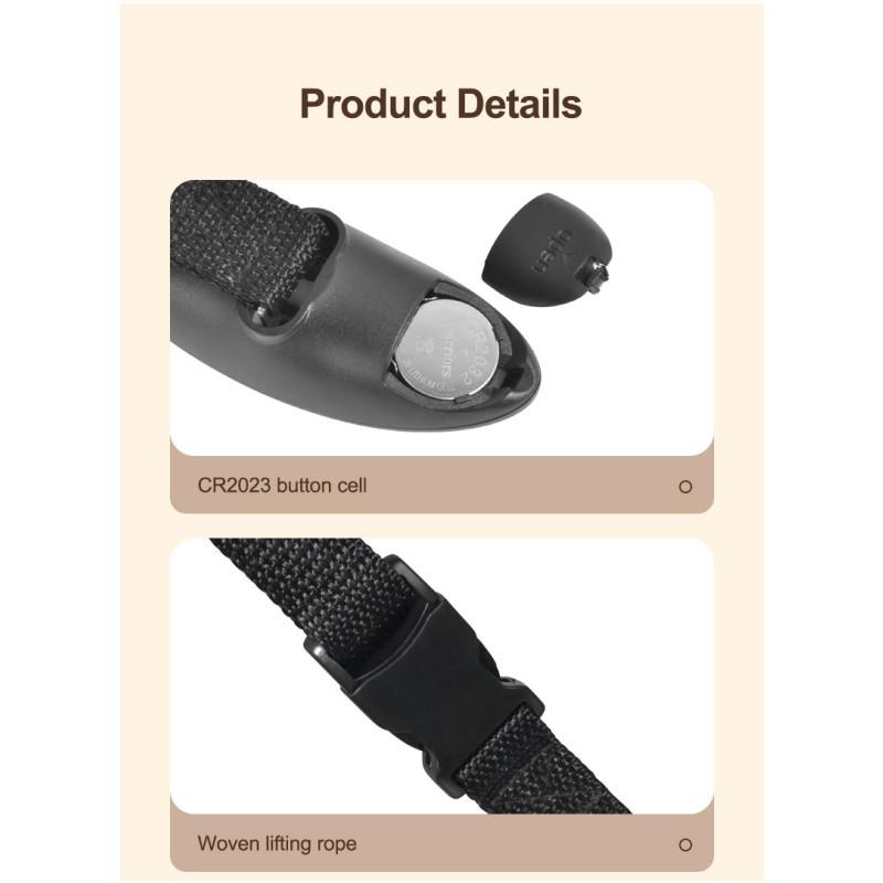 40kg/100g Portable Luggage Scale High Precision Travel Digital Hanging Scales With Webbing Belt LCD Digital Electronic Luggage