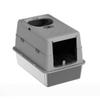 Stainless Steel Closed Cat Litter Box, Fully Closed Flip, Oversized, Heightened and Thickened Anti-splash Top-entry Cat Toilet