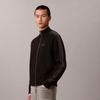 Calvin Klein Business Casual Letter Jacquard Color Block Small Stand Collar Knit Sweater Men Sweater 4LE306G
