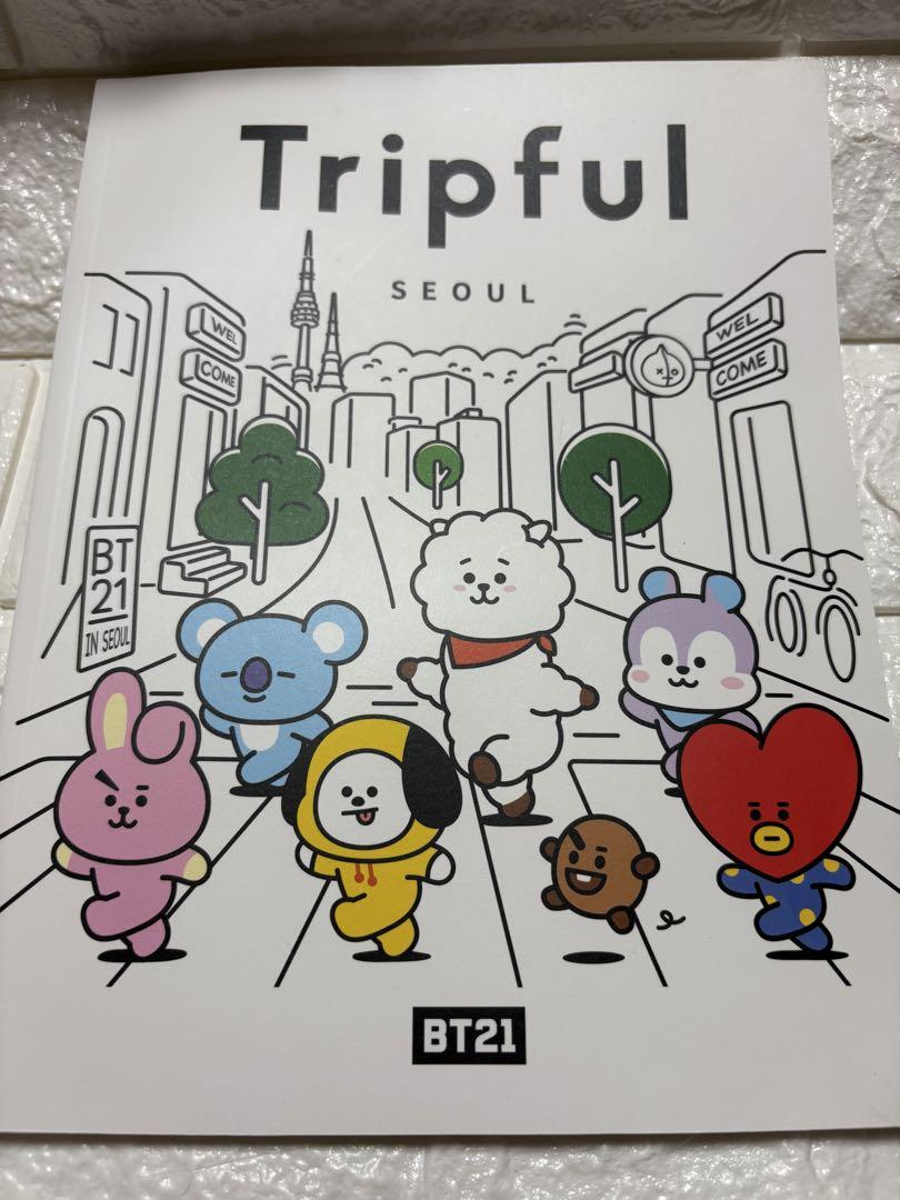 

[USED] Korea BT21 Tripful Seoul Tourist Guidebook BTS Seoul