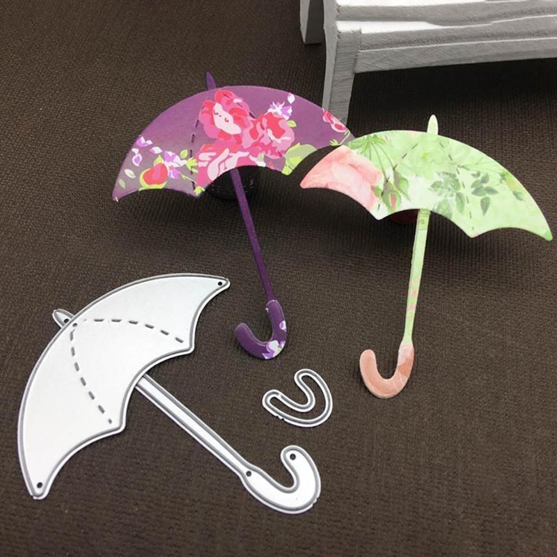 Build Up Umbrella Cut DIY Scrapbooking Paper Craft Embossing Knife Mould Blade Die Cut Stencils
