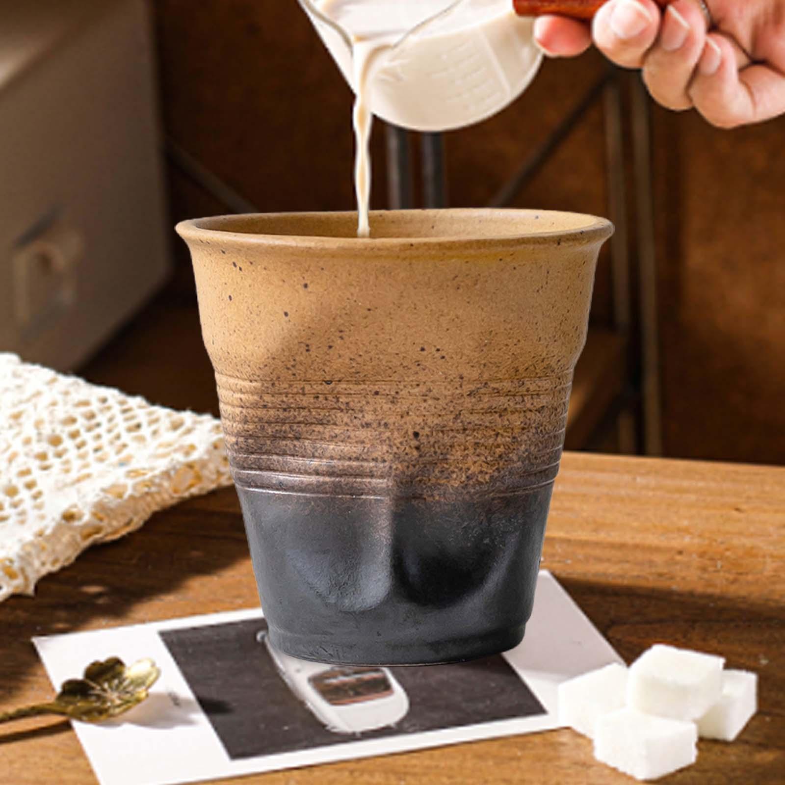 

Новинка Керамическая кружка для кофе, чашка для воды, бытовая кружка для молока для дома, спальни, свадьбы, вечеринки, гостиной, подарков для семьи 200ml