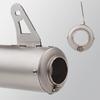 Universal 51MM Titanium Alloy Motorcycle Escape Exhaust muffler  Muffler Slip On for GP-SR8 R3 R25 Z900,PCX125 100CC,125CC,ZT125