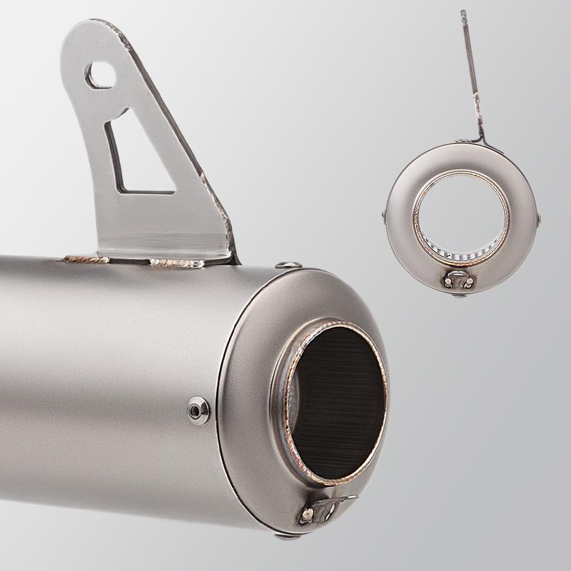 Universal 51MM Titanium Alloy Motorcycle Escape Exhaust muffler  Muffler Slip On for GP-SR8 R3 R25 Z900,PCX125 100CC,125CC,ZT125