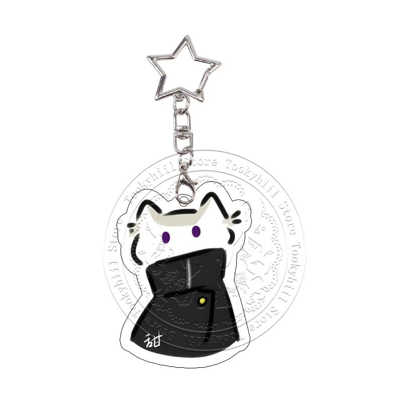 Jujutsu Kaisen Gojo Satoru Acrylic Keychain Exquisite Student Megumi Keyring Bag Decor Pendant Keyring Yuji Birthday Gift