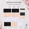 Elastic Adjustable Bra Lengthening Extender with Multiple Buckles