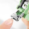 1pc Finger Nail Cutter with Travel Keychain Mini Folding Nail Cutter Stainless Steel Portable Nail Clippers with Nail Files