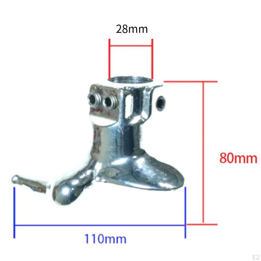Motorrad Reifenwechsler Adapterkopf Legierter Stahl Zubehör Einfach zu installieren Reparaturteile Hoch
