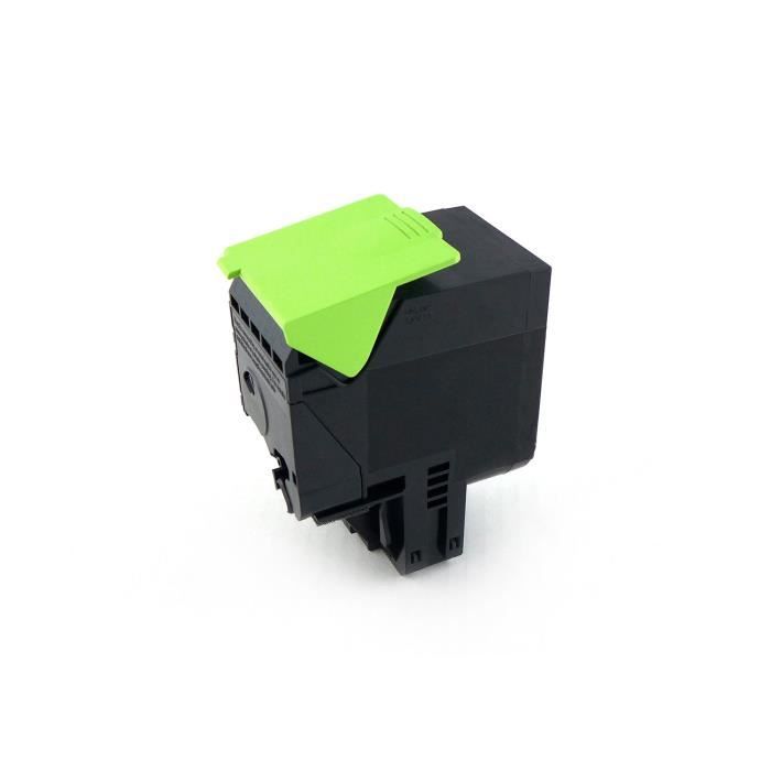 Green2Print - Toner Noir Recyclé Pour Lexmark CX310N CX310DN - Rendement 2500 Pages