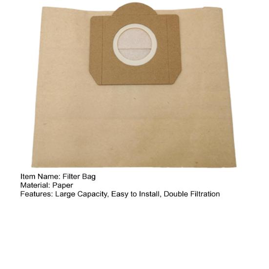 Filter Bag Easy To Install Large Capacity Paper Vacuum Cleaner Dust Pouch Filter Replacement for Karcher