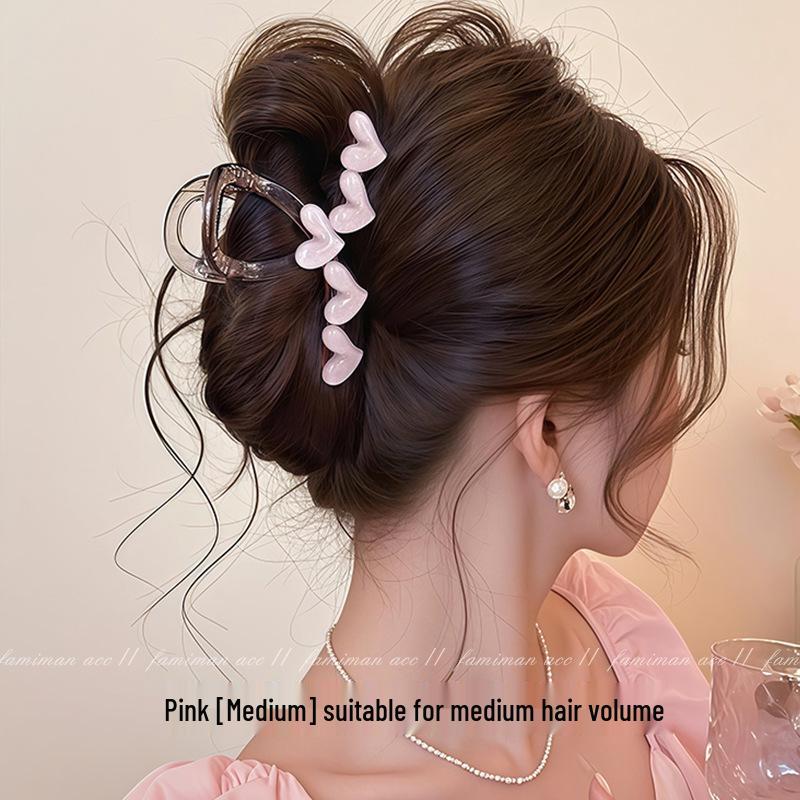 Women's Claw Clip for Fine Hair - 2025 High-End Medium Shark Clip for Bun Hairstyles
