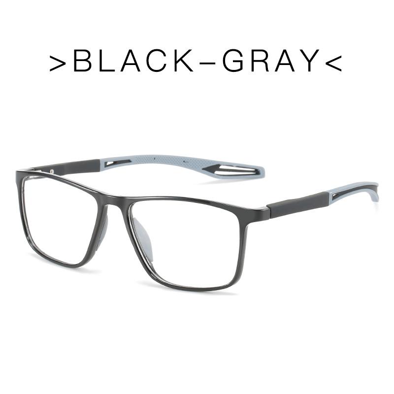 

Европейские и американские мужские и женские модные спортивные плоские легкие антирадиационные очки черный серый