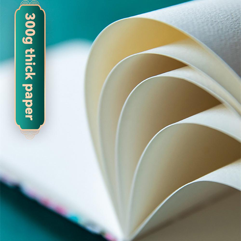 20 Sheets 300g Watercolor Paper Square Pad Sketchbook 48K/32K 100% Cotton Water Color Drawing Painting Book Art School Supplies