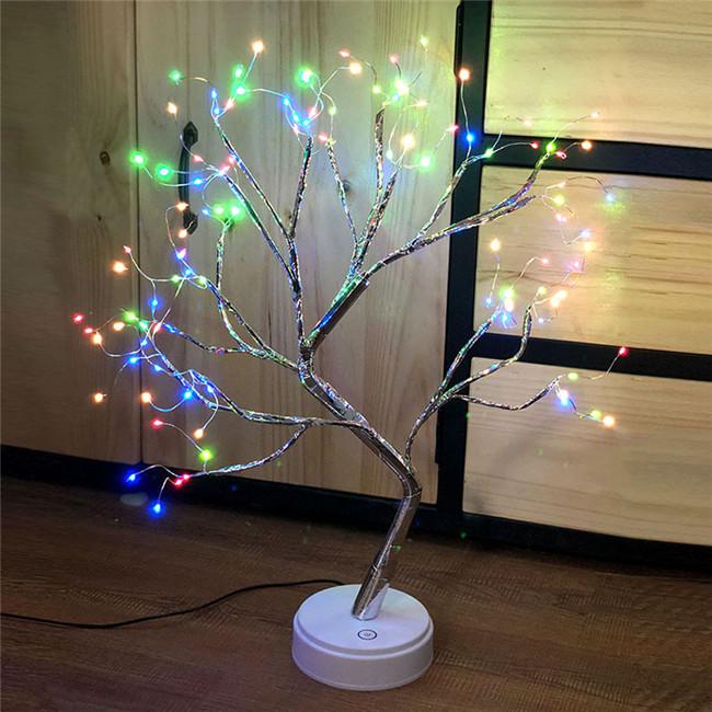 108 Light Simulation LED Tree Light Copper Wire Tree Light Home Decoration