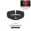 BAGE7 2026 Car Sticker Suede Car Seat Belt Buckle Protector Clip Anti-collision Cover For BMW G30 G20 M3 M5 E91 E92 E93 E36 E70 X3 X4