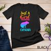Just A Girl Who Loves Capybara Shirt Capybara Lovers Gifts Unisex T-shirt