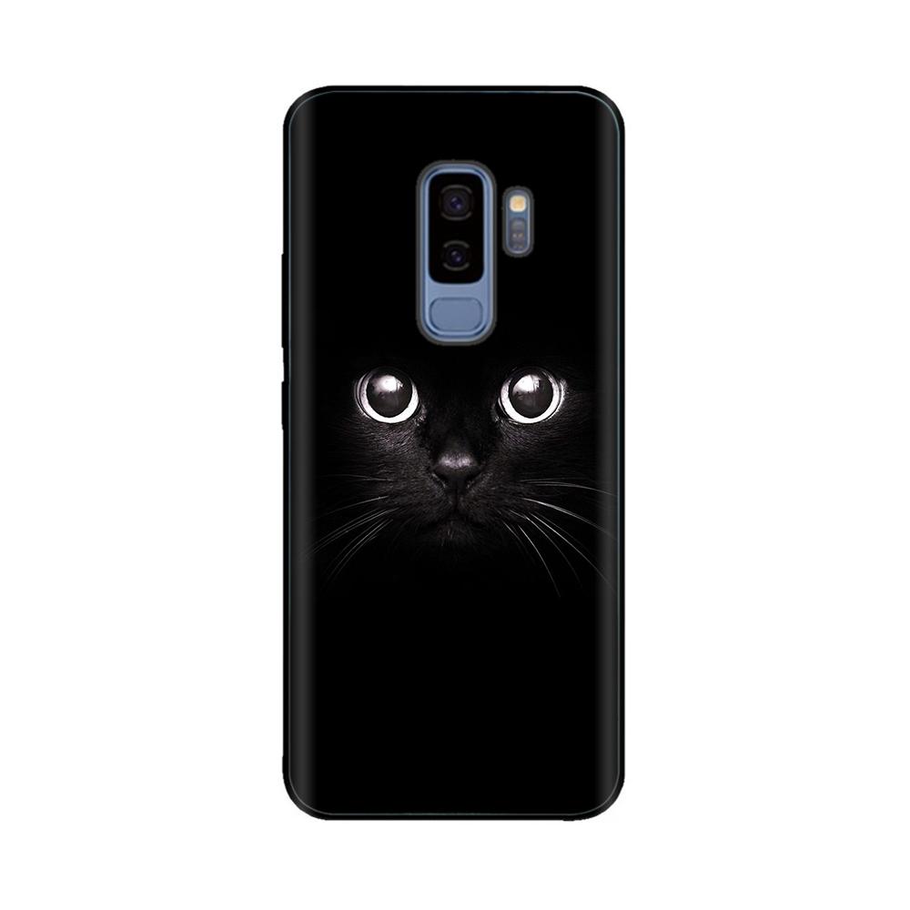 For Samsung Galaxy S9 Case Mobile Phone TPU Silicone Protective Cover for Samsung S9 Plus S9+ S 9 Back Cover Paintted Bumper