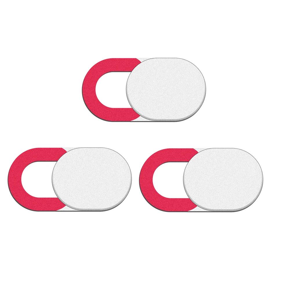 Plastic Antispy Front Webcam Cover Shutter Camera Lens Privacy Protector Covers for Laptop PC IPad IPhone Privacy Stickers