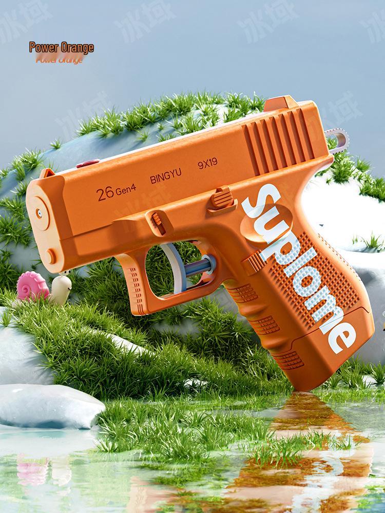 TikTok Tactical Mini Double-Sided Squirt Gun – Kids' Reverse Spray Water Toy