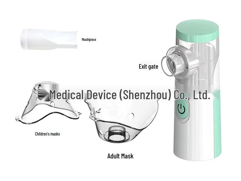 

Portable Silent Mesh Ultrasonic Nebulizer for Adults & Children Battery Version
